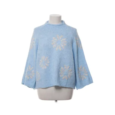 Tröja (Blå, Vit) från Marta Akryl, Polyester, Viskos, Ull