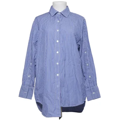 Skjorta (Blå, Vit) från Rabens Saloner Bomull