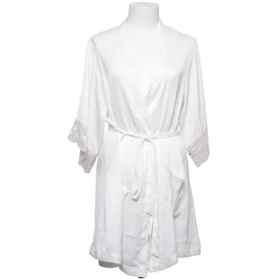 Dressing gown (White) from Secret Possessions Elastane, Metallic fiber, Polyamide, Polyester