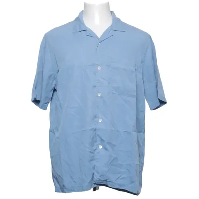 Korte mouwen shirt (Blauw) van A Day's March Tencel