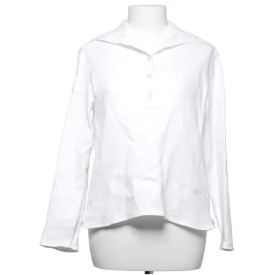 Henley T-shirt (Hvid) fra Claudie Pierlot Bomuld, Elastan, Linned, Polyester, Viscose