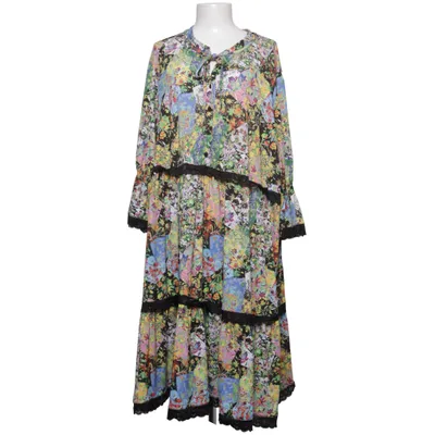 Jurk (Zwart, Meerkleurig) van Yoek Elastaan, Polyester