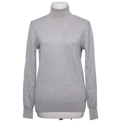 Rollkragenpullover (Grau) von Cutter & Buck Merinowolle