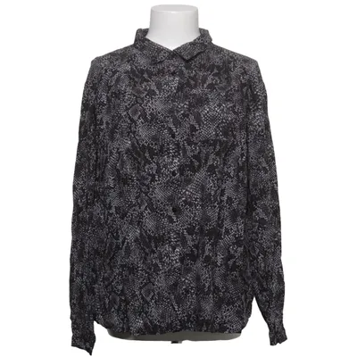 Blouse (Black, White) from VRS Viscose