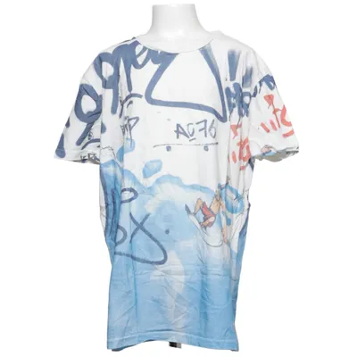 T-shirt (Bleu, Blanc, Multicolore) de AO76 Coton