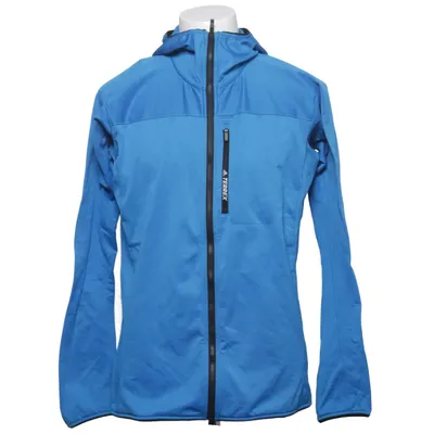 Huvtröja (Blå) från Adidas Elastan, Återvunnen polyester