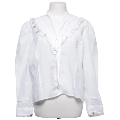 Bluse (Hvid) fra Golden Gate Bomuld, Polyester
