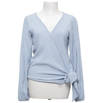 Wickelbluse (Wrap Tee) von Cotton Club Elasthan, Polyester