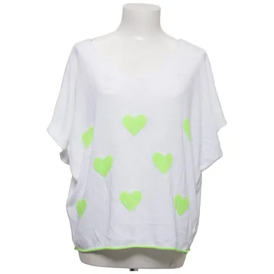 T-shirt (Blanc, Vert) de PM Selected Acrylique, Coton