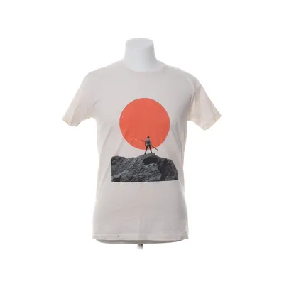 T-shirt (Vit, Flerfärgad) från Wituka Bomull