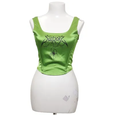 Crop top (Green) from Swix Elastane, Polyester