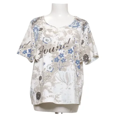 T-shirt (Blanc, Bleu, Marron) de Kombi Mode Coton