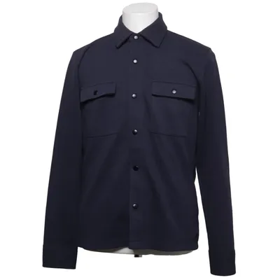 Skjortejakke (Blå) fra Selected Homme Økologisk bomuld, Genanvendt polyester
