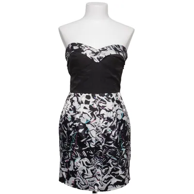 Robe de cocktail (Noir, Blanc, Multicolore) de Lipsy Coton, Élasthane, Polyester