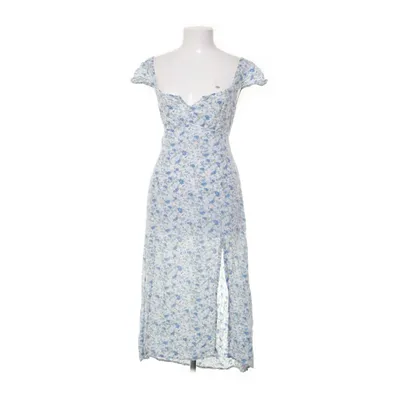 Klänning (Blå, Vit) från Hollister California Viskos