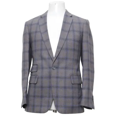 Blazer (Gray, Blue, Multicolored)