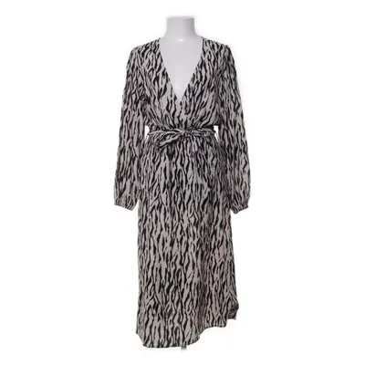 Maxikjole (Beige, Sort) fra Object Polyamid, Viscose