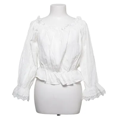 Blouse (White) from Mymo Cotton