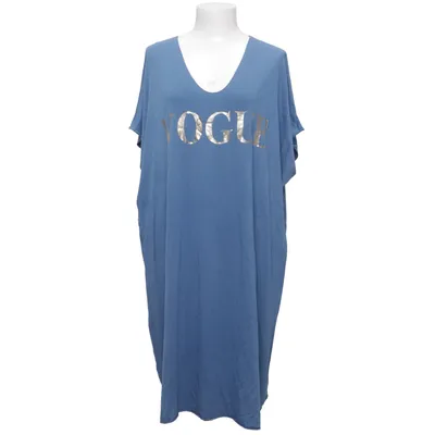 Dress (Blue) from New Collection Elastane, Viscose