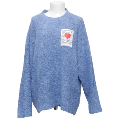 Trui (Blauw) van Studio Untold Acryl, Alpacawol, Elastaan, Polyester