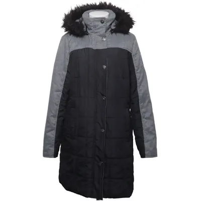 Winter coat (Black, Gray) from Fiora Blue Acrylic, Polyester