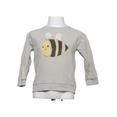 Sweatshirt (Grå, Gul, Sort) fra Lindex Bomuld, Elastan