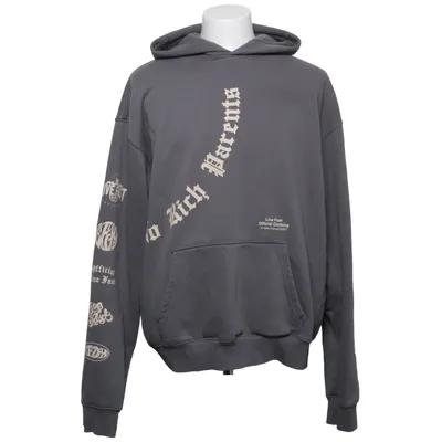 Huvtröja (Grå) från Lfdy Bomull, Polyester