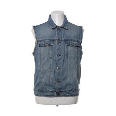 Jeansväst (Blå) från Junkyard Bomull