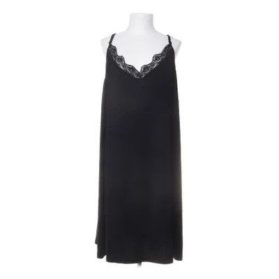 Nachtjapon (Zwart) van Zizzi Elastaan, Viscose