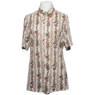 Kortärmad skjorta (Beige, Flerfärgad) från Ströms
