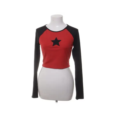 Lange mouwen shirt (Zwart, Meerkleurig) van Romwe Elastaan, Polyester