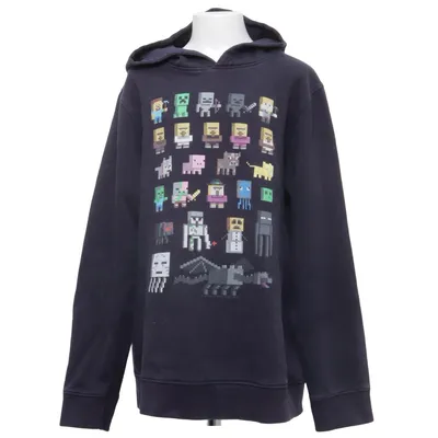 Capuchon sweater (Blauw, Meerkleurig) van Jinx Katoen, Polyester
