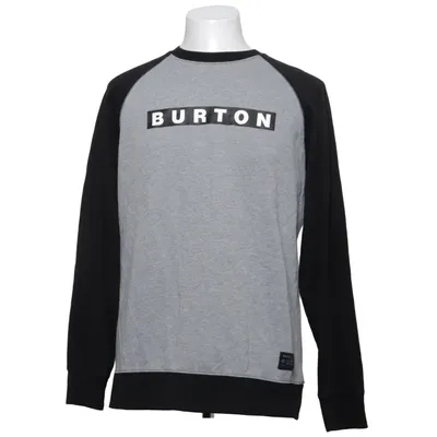 Collegetröja (Grå, Svart) från Burton Bomull, Återvunnen polyester