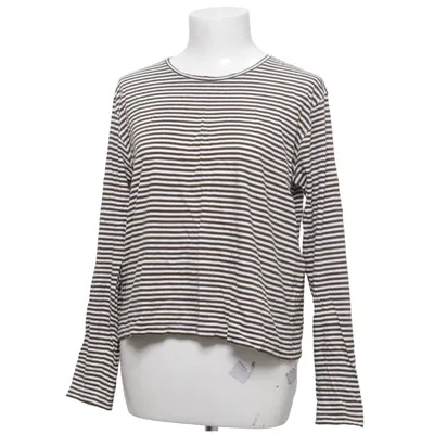 T-shirt à manches longues (Blanc, Vert) de Massimo Dutti