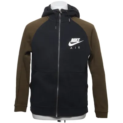 Hættetrøje (Sort, Brun) fra Nike Bomuld, Polyester, Viscose
