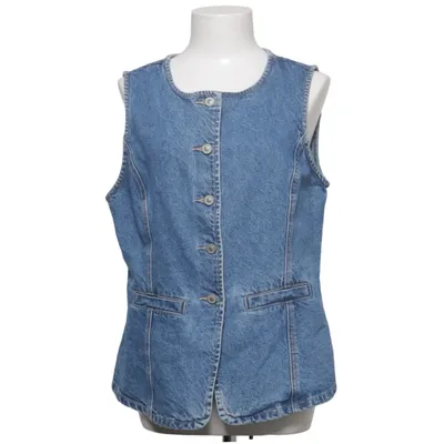 Jeansweste (Blau) von ONLY Blue Denim Baumwolle