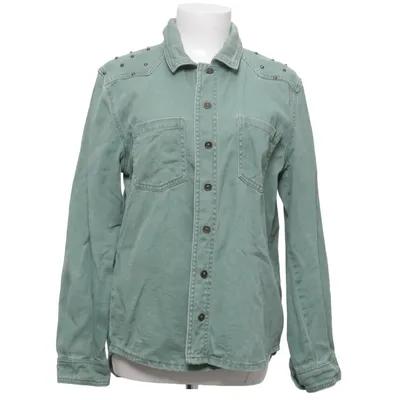 Overshirt (Green) from Forever 21 Cotton