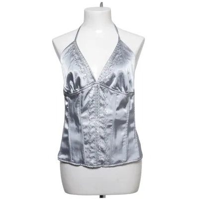 Haut dos-nu (Gris) de Jennifer Taylor Polyester