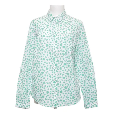 Skjorta (Grön, Vit) från ESPRIT Organic Bomull