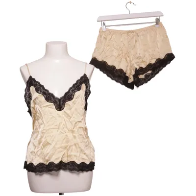 Pyjama (Beige, Zwart) van Love Stories Zijde