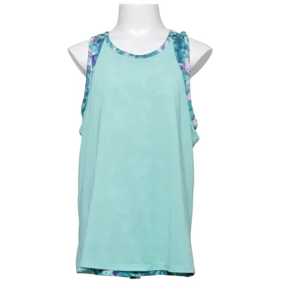 Sports tank top (Green, Multicolored) from Avia Elastane, Recycled polyester