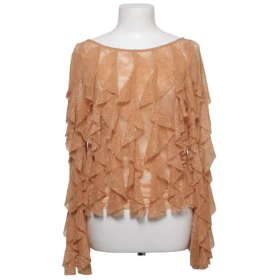 Blouse (Flounce Lace Top) from NA-KD Elastane, Polyamide