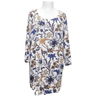 Tunika (Vit, Blå, Brun) från Fair Lady Elastan, Viskos
