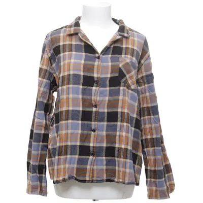 Flannel shirt (Blue, Brown, Black) from Femilet Cotton