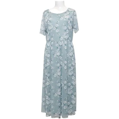 Långklänning (Grön, Vit) från VILA Polyester