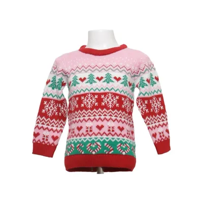 Julesweater (Rød, Pink, Grøn) fra So Cute Akryl