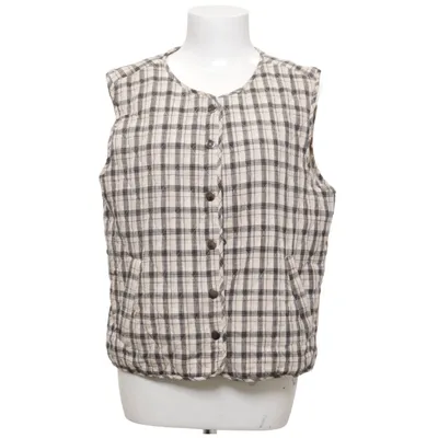 Gilet d'extérieur (Beige, Noir) de MbyM Coton, Polyester, Viscose