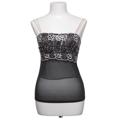 Haut de pyjama (Noir, Blanc, Rose) de Miriale Élasthane, Polyamide, Polyester