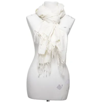 Écharpe (Blanc) de Passigatti Polyester, Viscose