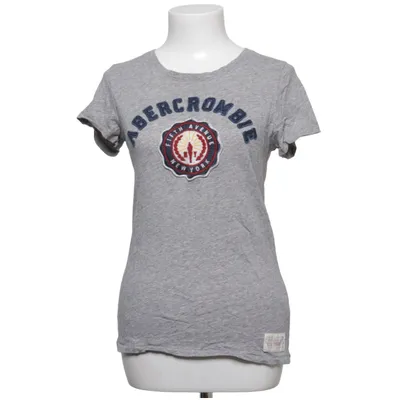 T-shirt (Grå) fra Abercrombie & Fitch Bomuld